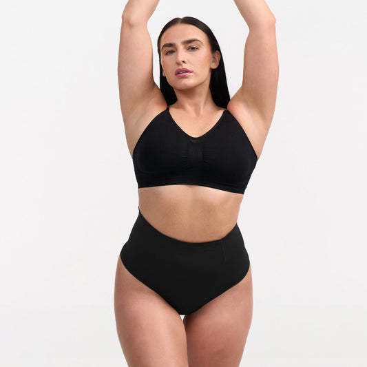 Shaping-String mit hoher Taille