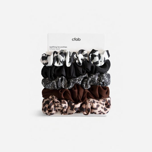 Alltags Scrunchies | 5er Pack