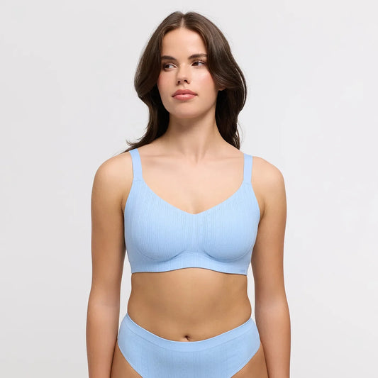 Jacquard Seamless Compact Push-Up BH