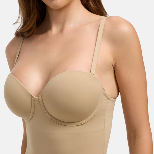 Push-Up Bodysuit mit String